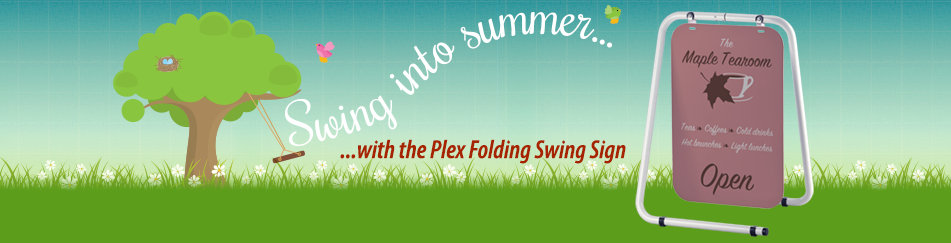 Blog Header - Folding swing sign