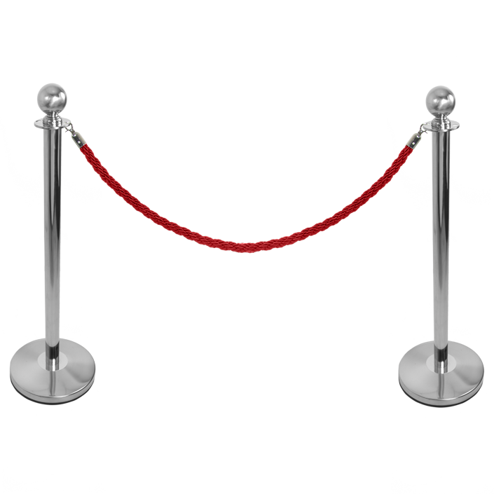 Red Rope Barrier